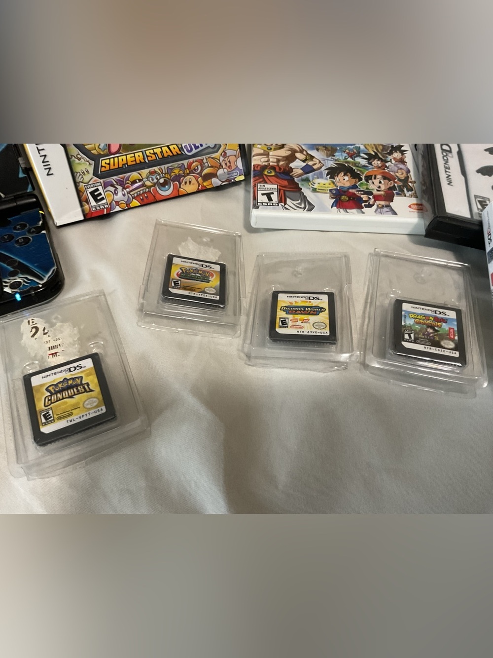 Nintendo 3DS XL Pokémon skin Handheld with 9 Game Cartridge Bundle - Picture 4 of 9